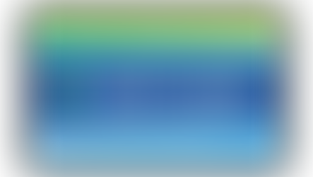 Clermont County Public Library card in shades of blue and green