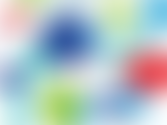 Colorful Christmas ornaments in red, blue, green, and turquoise hang against a white background with decorative circles and stars. Festive mood.